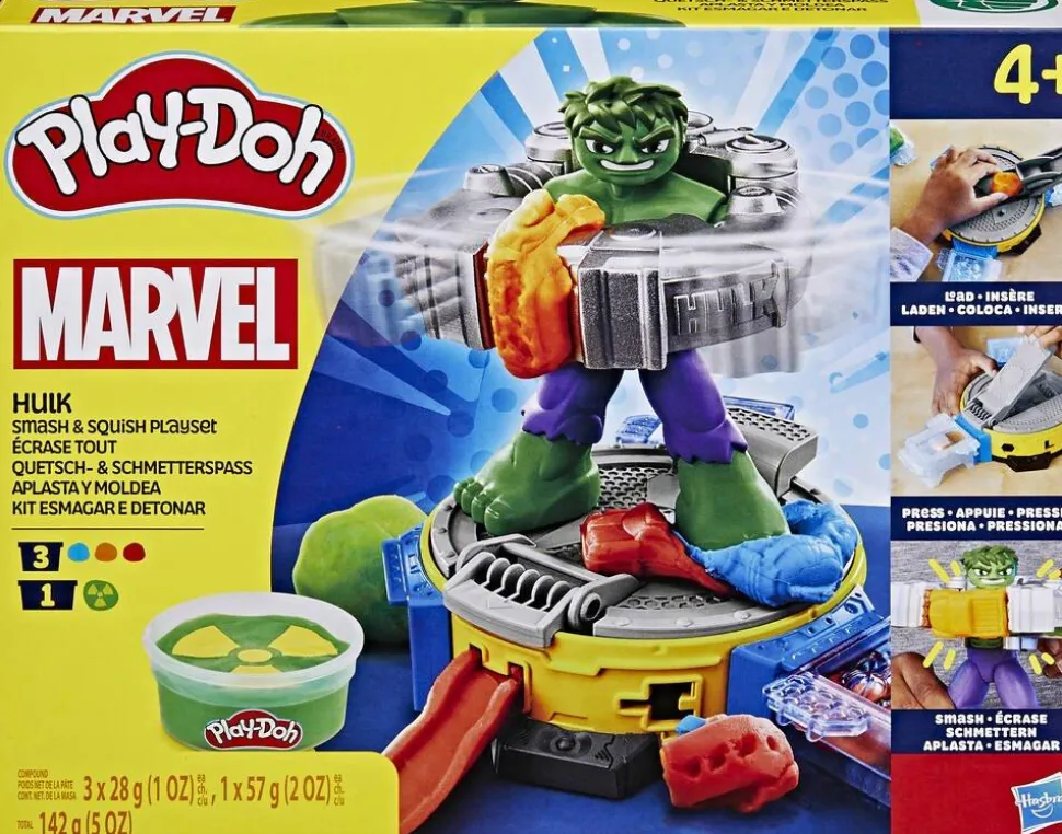 Ecrase tout Hulk Play Doh
