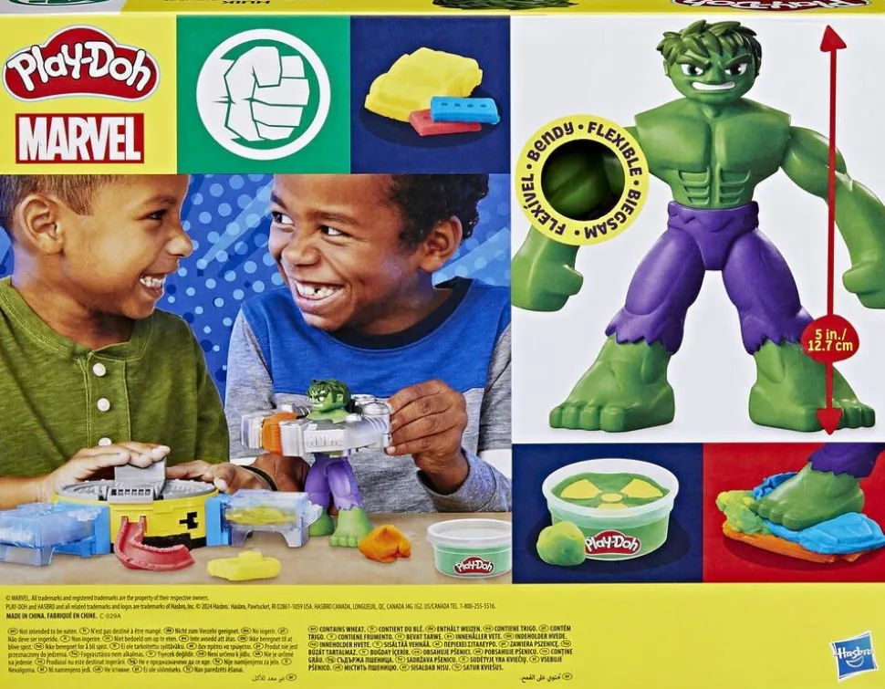 Ecrase tout Hulk Play Doh