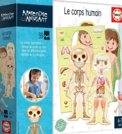 Educa Borras - Le Corps Humain, Jeu Éducatif