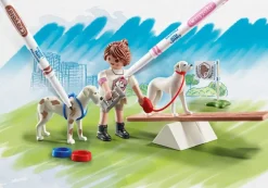 Educatrice avec chiens - Playmobil Color 71517