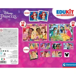 Edukit 4 en 1 Disney Princesse
