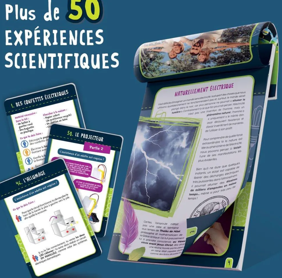 Electricité : 50 Expériences À La Maison