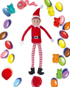 Elfe lutin farceur - 30 cm