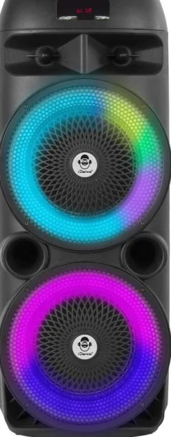 Enceinte bluetooth avec lumière disco