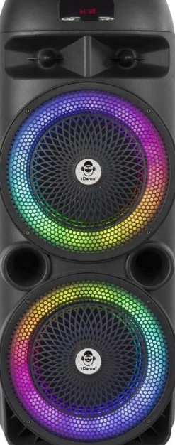 Enceinte bluetooth avec lumière disco