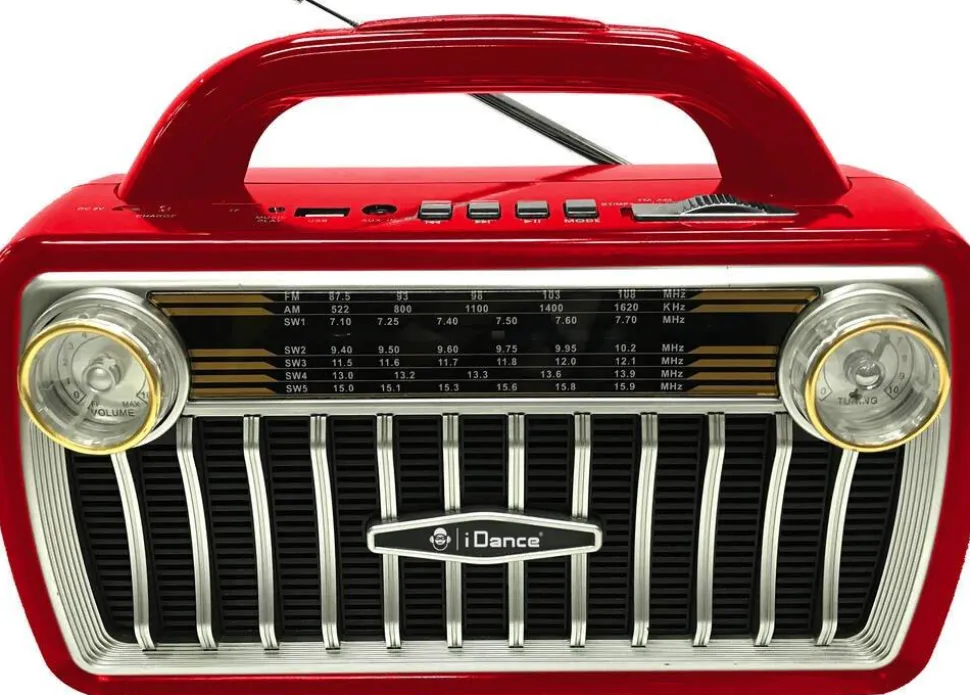Enceinte Bluetooth Vintage 100 Avec Radio Fm