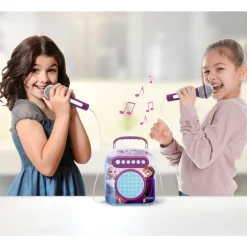 Enceinte sans fil avec micro - Karaoké La Reine des Neiges