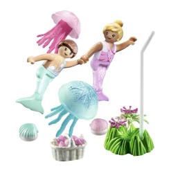 Enfants sirènes méduses et coquillages Playmobil Princess Magic 71504