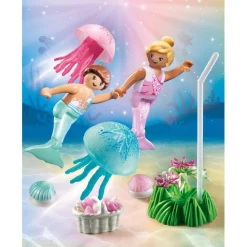 Enfants sirènes méduses et coquillages Playmobil Princess Magic 71504