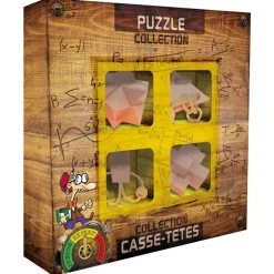 Ensemble De 4 Casse-têtes En Bois