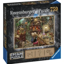 Escape puzzle 759 pièces - Cuisine de sorcière
