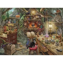 Escape puzzle 759 pièces - Cuisine de sorcière