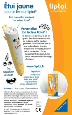 Etui jaune pour stylo interactif Tip Toi