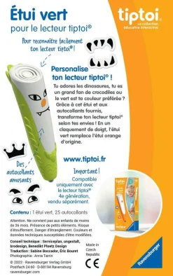 Etui vert pour stylo interactif Tip Toi