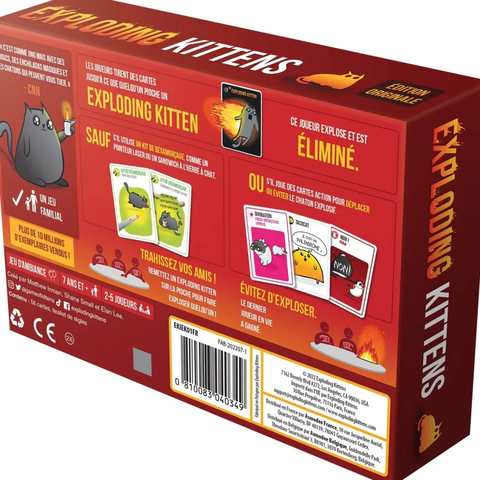 Exploding Kittens - Jeu de base