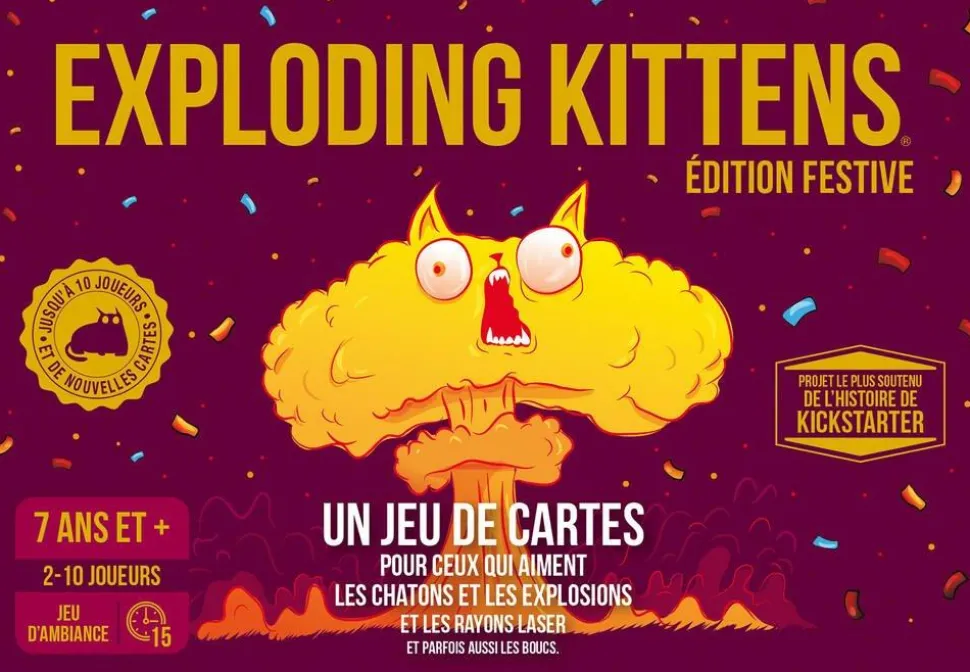 Exploding Kittens Edition festive