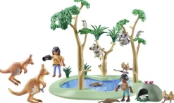 Explorateurs avec animaux australiens - Playmobil Wiltopia 71624