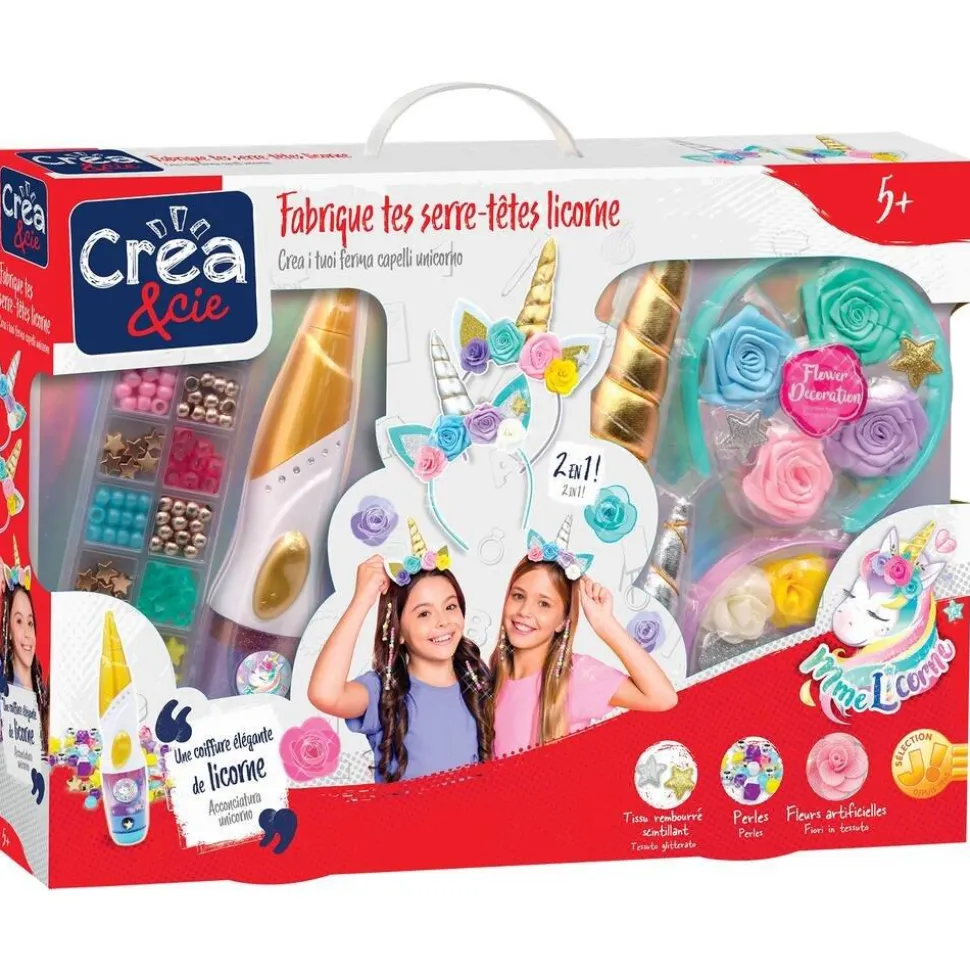 Fabrique tes serres têtes Licorne