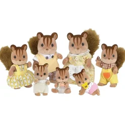 Famille écureuil roux - Sylvanian Families 3136
