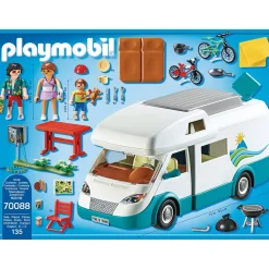 Famille et camping-car Playmobil Family Fun 70088