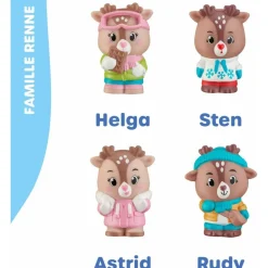 Famille Glagla 4 personnages Klorofil