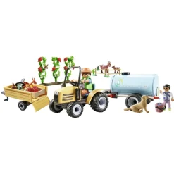 Fermier avec tracteur et citerne - Playmobil Country 71442