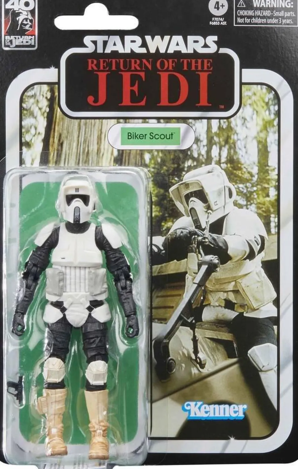Figurine Anniversaire 40ème Star Wars Black Series E6, 15 Cm