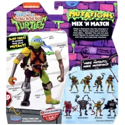 Figurine articulée 12 cm Tortues Ninja mutations Mix & Match - Leonardo