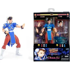 Figurine articulée Chun-Li avec accessoires - Street Fighters
