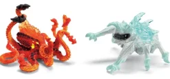 Figurine Eldrador - Pieuvre de lave vs insecte de glace