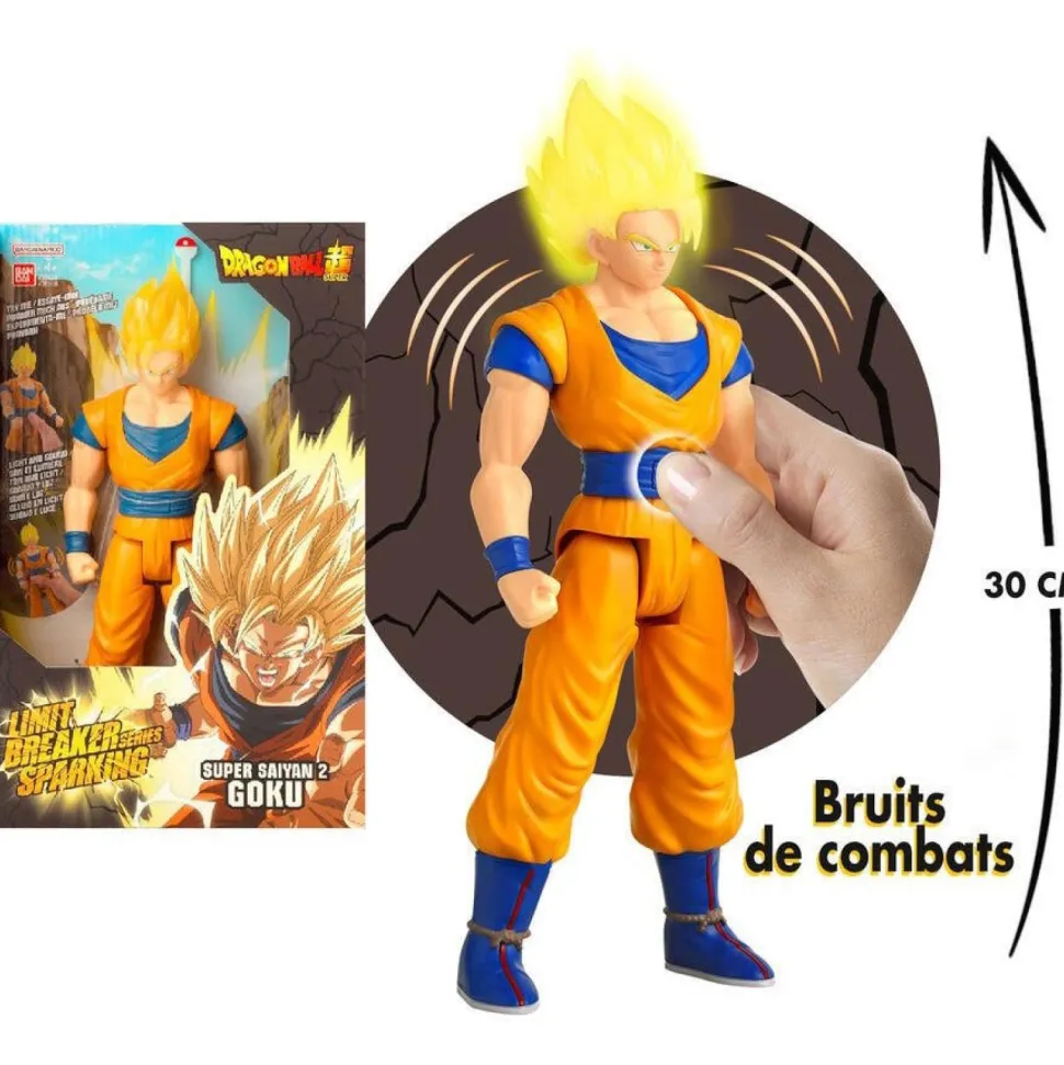 Figurine géante sparking - son et lumière Goku super Saiyan 2 - Dragon Ball