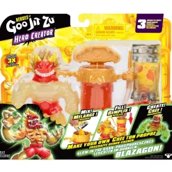 Figurine Goo Jit Zu Hero Creator Blaza phosphorescent