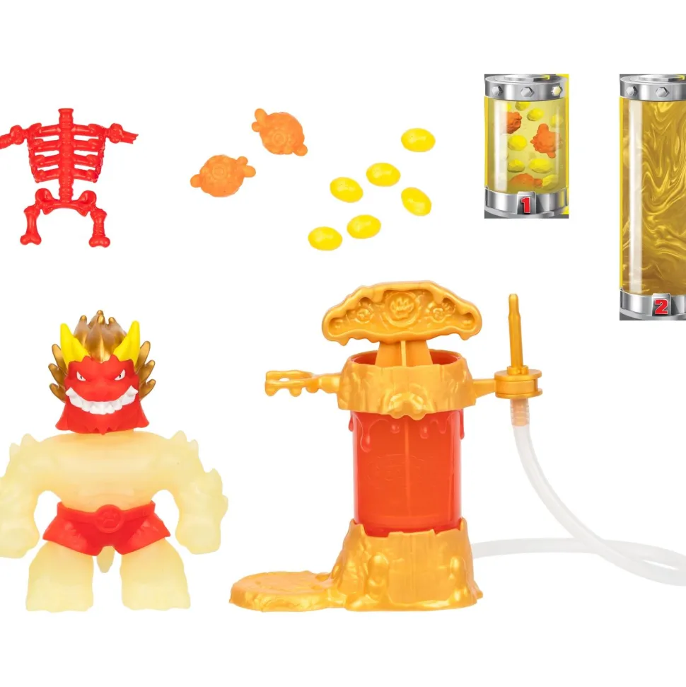 Figurine Goo Jit Zu Hero Creator Blaza phosphorescent