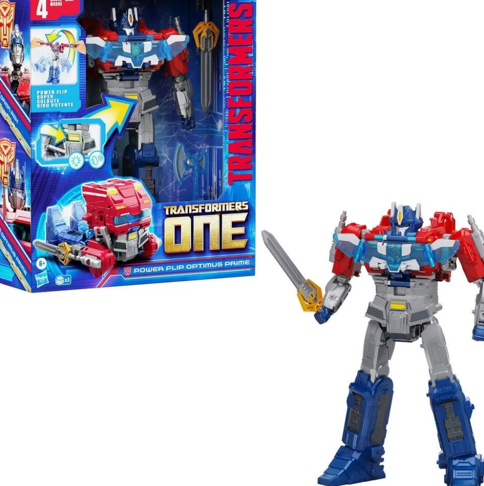 Figurine Optimus Prime Power Flip - Transformes One