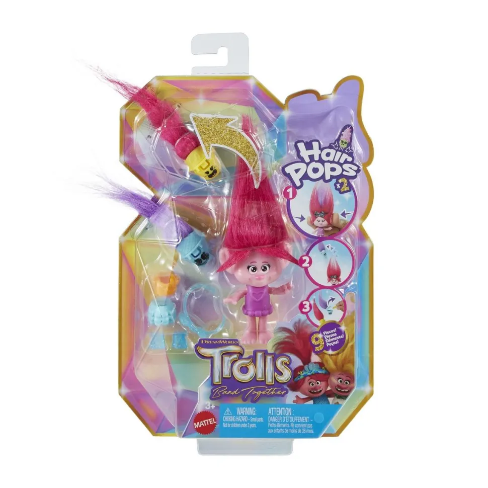 Figurine Poppy Hair Pops - Trolls
