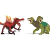 Figurine Saurien de feu VS Lézard de la jungle Eldrador