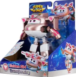 Figurine Super Wings transformable 12 cm - Golden Girl