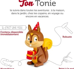 Figurine Tonie - Écureuil Mes comptines préférées pour faire la fête