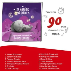 Figurine Tonie - La promenade orchestrale de doudou lapinou