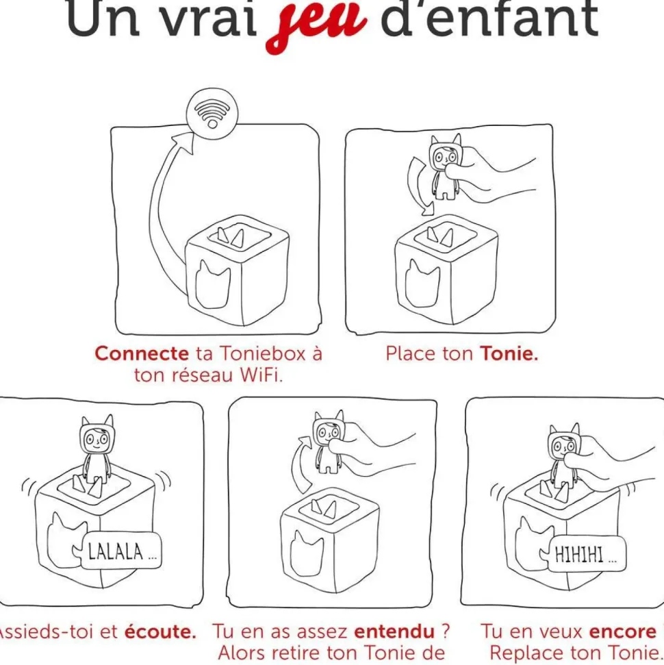Figurine Tonie Les émotions - L'école des loisirs