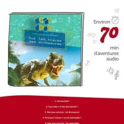 Figurine Tonie Sur les traces des dinosaures - C'est toujours pas sorcier