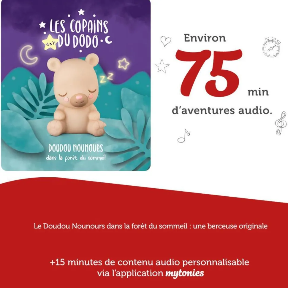 Figurine Tonies - Veilleuse doudou nounours