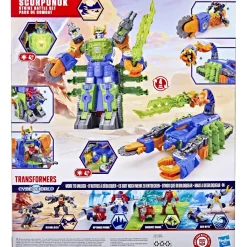 Figurine Transformers Cyberworld Scorponok strike battle