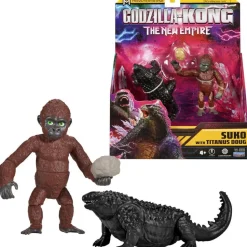Figurines articulées Suko 9 cm et Titanus 11 cm - Godzilla X Kong 2