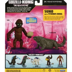 Figurines articulées Suko 9 cm et Titanus 11 cm - Godzilla X Kong 2