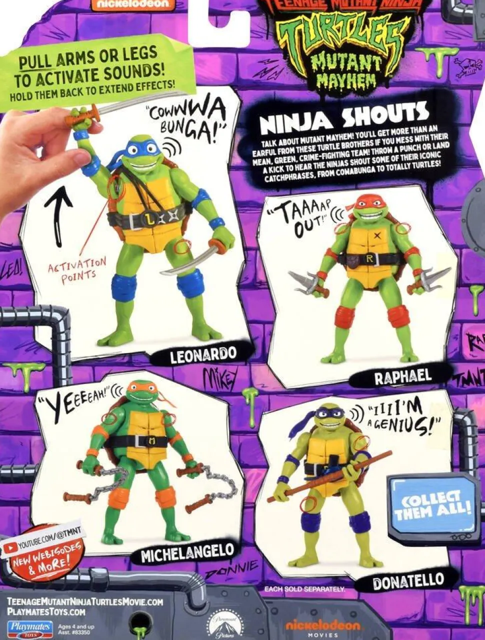 Figurines deluxe 15 cm - Tortues Ninja
