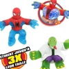 Figurines Spiderman Vs Le Lezard 11cm De Goo Jit Zu Marvel
