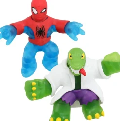 Figurines Spiderman Vs Le Lezard 11cm De Goo Jit Zu Marvel