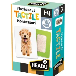 Flashcards tactile Montessori Headu