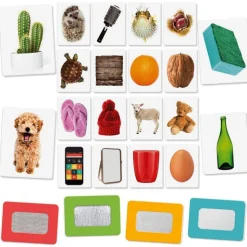 Flashcards tactile Montessori Headu